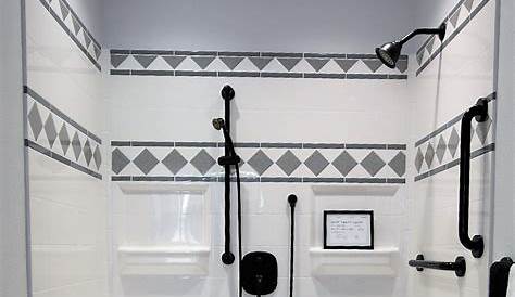 Accessible Bathroom Plans | ADA Bathroom Floor Plans | Shower Remodel