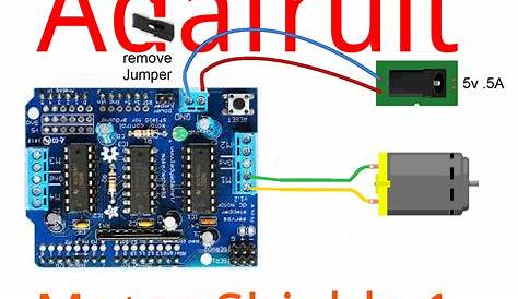 Adafruit Motor Shield V1 Schematic