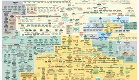 Adam And Eve Family Tree Wall Chart