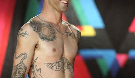 adam levine | Adam levine, Tattoos for guys, Cool chest tattoos