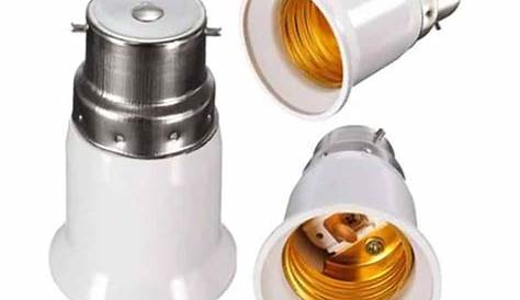 Adaptateur E27 B22 Culot Douille Vis Ampoule Vers Lumière