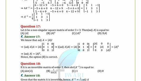 Mathematics Form 4 Chapter 1 / NCERT Solutions for Class 12 Maths
