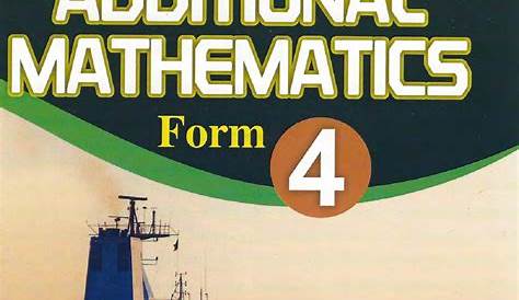 Additional Mathematics Textbook Form 4, Hobbies & Toys, Books