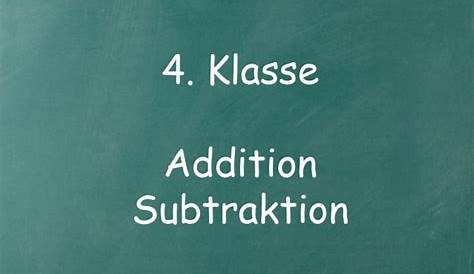 Addition und Subtraktion bis 1.000.000 | RAAbits Online