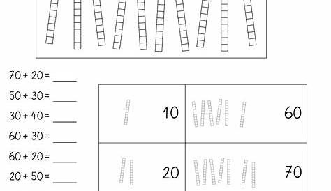 bündeln und das Rechnen mit Zehnerzahlen | Matheunterricht, Mathe 2