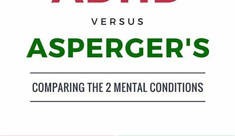 Adhd Vs Aspergers Quiz Pin On Asperger's