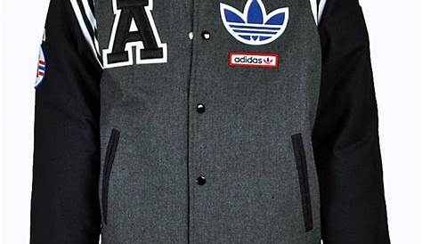 ADIDAS ORIGINALS Jacke Herren, Dunkelblau / Rot / Weiß, Größe S in 2021