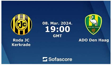 ADO Den Haag vs Roda JC Kerkrade live score, H2H and lineups | Sofascore