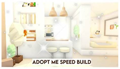 Aesthetic Blue Tiny Home Speed Build 💙 Roblox Adopt Me! | Adopt me