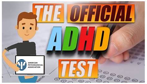 ADHD TEST FOR ADULTS Age 16+ Years