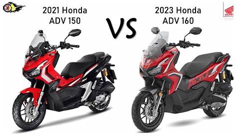 Spotting the differences: Honda ADV160 vs. ADV150