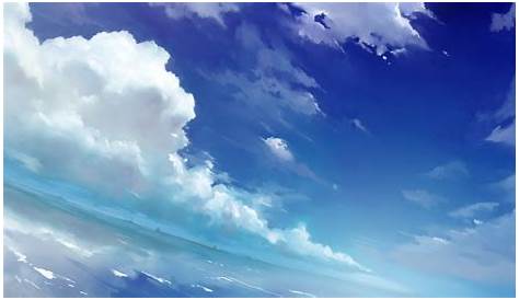Anime Cloud Wallpapers - Top Free Anime Cloud Backgrounds - WallpaperAccess