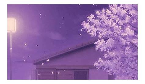 Update 156+ purple aesthetic gif anime best - 3tdesign.edu.vn
