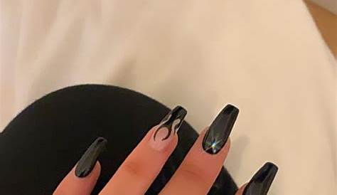 Aesthetic Black Nails Pinterest: A Guide To Edgy And Stunning Designs
