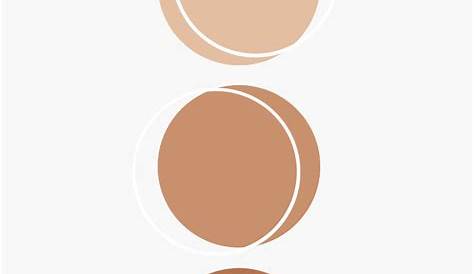 beige brown circle circles Sticker by Proomo | Aesthetic stickers