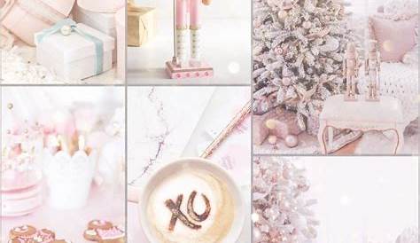 Aesthetic Christmas Backgrounds Pink