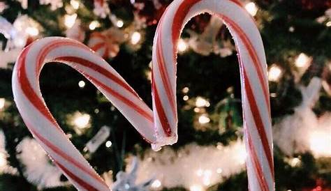 Aesthetic Christmas Wallpaper Candy Cane