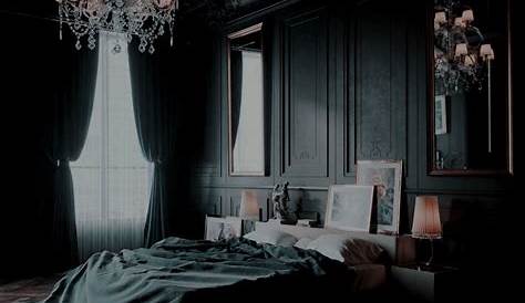 Decor Aesthetic Cozy Dark Bedroom