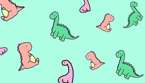 Cute Dinosaur Aesthetic Wallpapers Wallpaper Cave