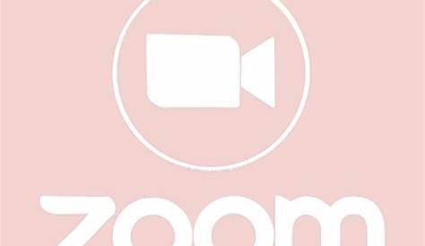 Zoom App Icon Aesthetic Pink : Zoom Icons Free Download Png And Svg