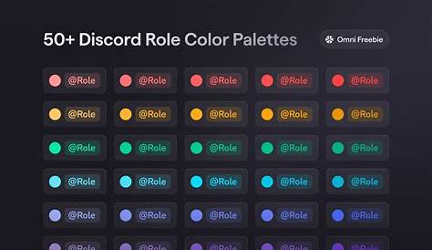 Download High Quality transparent color code discord role Transparent