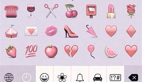 Aesthetic Emoji Combos Pink Largest Wallpaper Portal