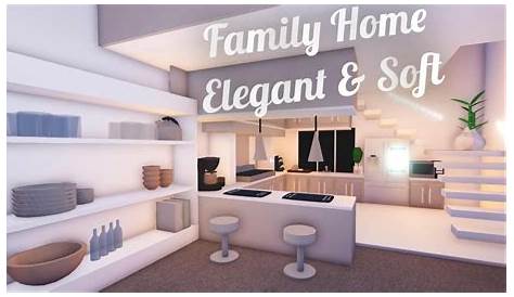 Family House Speed Build | Adopt Me Modern House | Roblox Aesthetic