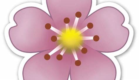 Flower Emoji Icons Emoticon Flor PNG Image Transparent PNG Free