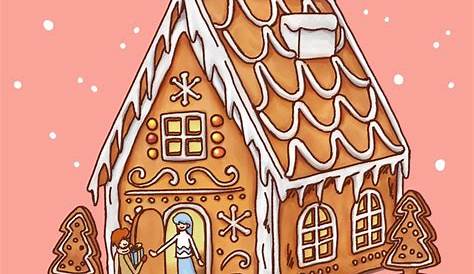 How to Draw a Deluxe Gingerbread House · Art Projects for Kids