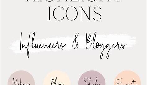 Black & Gray Instagram Story Highlight Icons Covers Magical Etsy