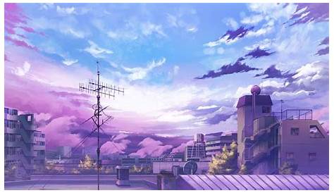 Purple Aesthetic Anime Desktop Wallpapers - Wallpaper Cave