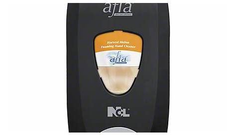 Afia Soap Refill Ncl Manual Black Dispenser 12 Cs Four U Packaging