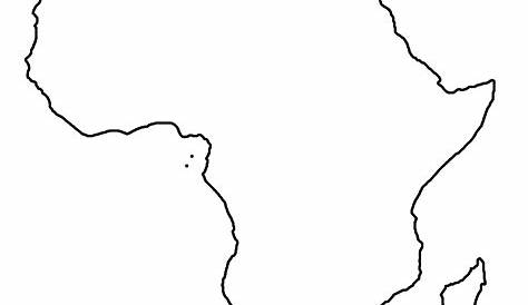 Africa Map Outline Clipart Drawing Free Download On ClipArtMag
