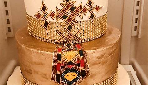 African Pot Wedding cake | African wedding cakes, Traditional wedding