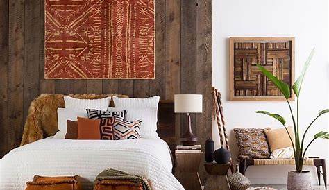 African Inspired Bedroom Decor