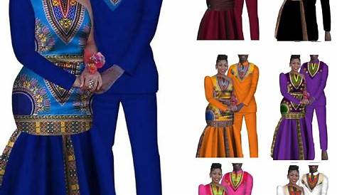 African Outfits Men And Women