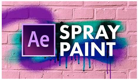 Create Realistic After Effects Spray Paint Animation | Motion Array