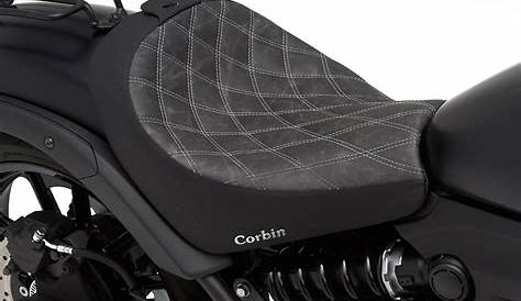Kawasaki Concours 1400 - Black Leather | Laam Custom Motorcycle Seats
