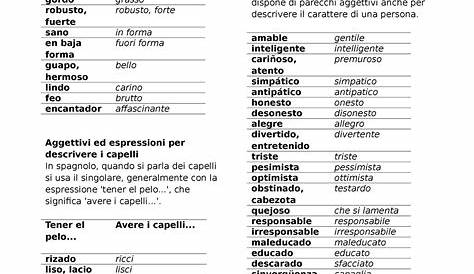 Schede di italiano: gli aggettivi qualificativi - Fantavolando