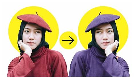 Cara Merubah Warna Hijab Menjadi Hitam dan Ganti Baju Pas Foto di Hp
