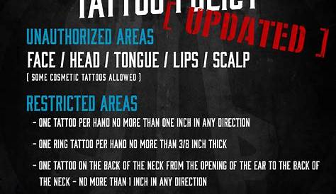 The Marine Corps has released a new tattoo policy that seeks to balance