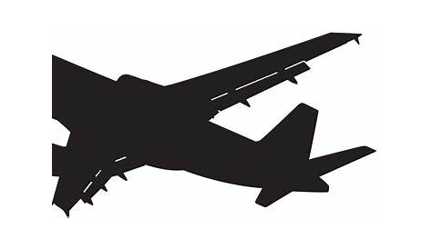 Airplane clipart outline airplane outline jet airplane outline