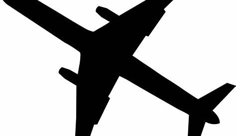 Airplane Outline - - Airplane Outline Clip Art - Free Transparent PNG