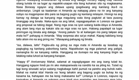 Ibat Ibang Panimula NG Maikling Kwento Ayon Sa May-Akda | PDF