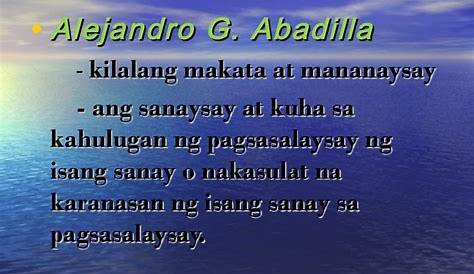 Mga Akdang Pampanitikan Salamin Ng Mindanao
