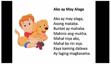 Ako ay may Alaga - Tula/Poem _ Kinder Lesson 4th Quarter - YouTube