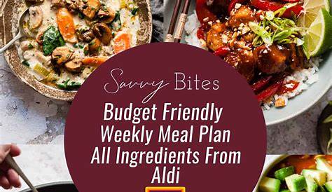 Aldi Dinner Meals Easy Meal Prep Plan With Ingredients Kitchn