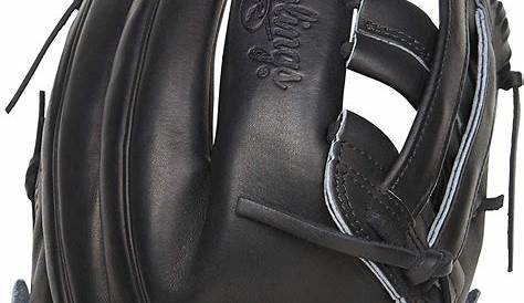 Nike Men's N1 Air SteerHide Fielding Baseball Glove Black 11.25" | eBay