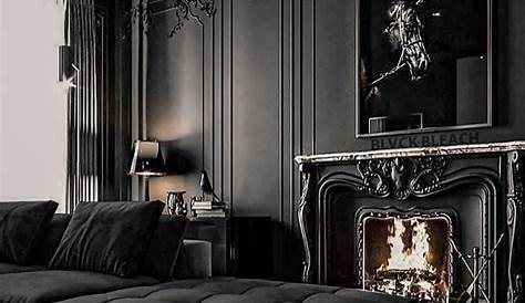 All Black Furniture Living Room 25+ Elegantly Bold Ideas With Distinctive Vibe