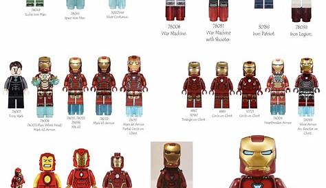 Ultimate LEGO Iron Man™ House Party Protocol Suit of Armors 2016 Marvel